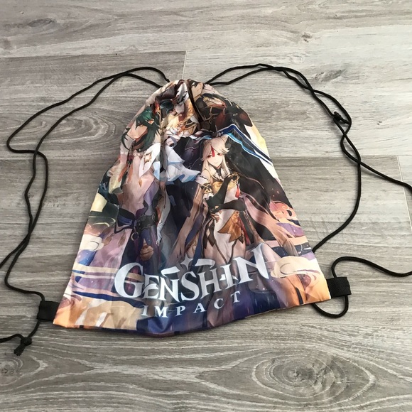 ❤️3X20 Genshin Impact Drawstring Fabric Backpack - Picture 7 of 10